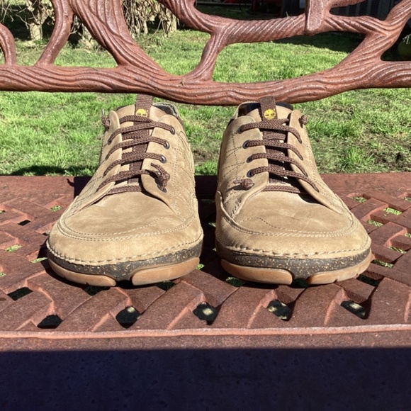 Timberland Earthkeepers Leather Non Slip Sole Lace Up Slip On Loafers - Picture 3 of 9